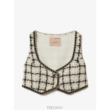 | Other Brand | 26 FW TWINSET üũ ���� ��Ʈ ��Ŭ�� ž 262TP2753 TP46041029526 FW TWINSET üũ ���� ��Ʈ ��Ŭ�� ž 262TP2753 TP460