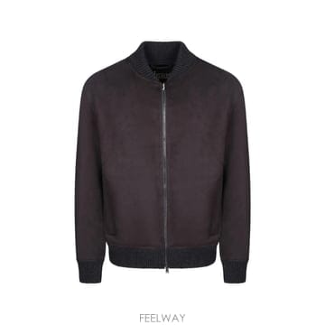 Herno 26 FW ������ ribbed trim bomber jacket GI000662U127549490 TP46026 FW ������ ribbed trim bomber jacket GI000662U127549