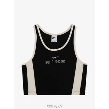 26 FW 나이키 로고 프린트 민소매 탑 IF0552 TP460409353