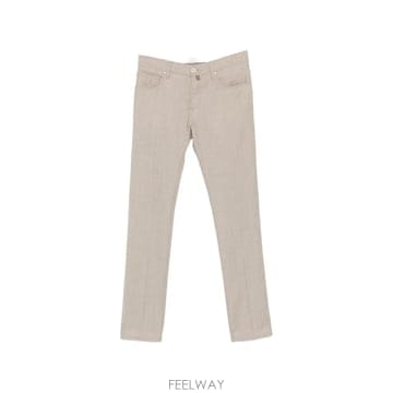 Jacob Cohen 26 FW ���� ���� logo patch straight leg trousers JUMQW00401CS43726 FW ���� ���� logo patch straight leg trousers JUMQW