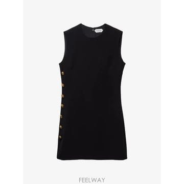 Versace 26 FW ������ü ��Ʈ��ġ ���ڽ� ĳ�� �̴� �巹�� 10266701A13362 TP46039495626 FW ������ü ��Ʈ��ġ ���ڽ� ĳ�� �̴� �巹�� 1026