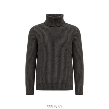 | Other Brand | 26 FW Fortela ribbed knit roll neck sweater WLEONA199214 TP426 FW Fortela ribbed knit roll neck sweater WLEONA1992