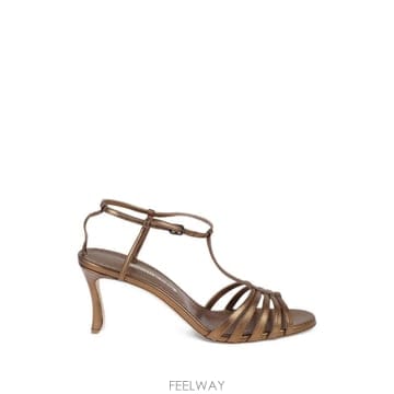 Manolo Blahnik 26 FW ����� ����� metallic leather sandals 2262107 TP46040190926 FW ����� ����� metallic leather sandals 2262107 T
