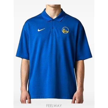 26 FW 나이키 X NBA 골든 스테이트 워리어스 브레스 헤더 폴로 셔츠 GM1004 TP460415481