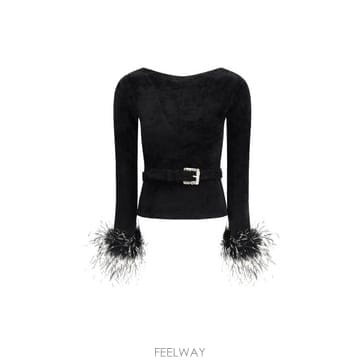 Self Portrait 26FW ���� ��Ʈ����Ʈ ���� Ƽ���� SC26101TB BLACK26FW ���� ��Ʈ����Ʈ ���� Ƽ���� SC26101TB BLACK
