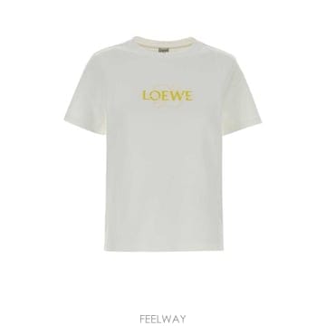 Loewe 26FW �ο��� �ΰ� ��ư ������ Ƽ���� S359Y22XAV WHITE26FW �ο��� �ΰ� ��ư ������ Ƽ���� S359Y22XAV WHITE