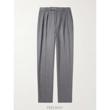 25 S/S 셀린느 키이스 테이퍼드 플리트 CASHMEREFLANNE B0081661006
