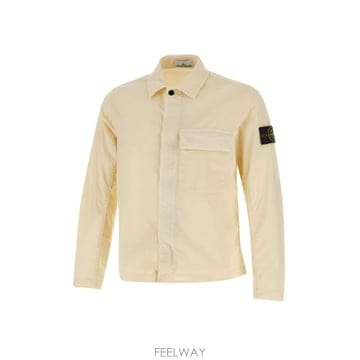 인더샵 STONE ISLAND 스톤아일랜드 아이보리 셔츠