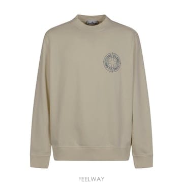 인더샵 STONE ISLAND 스톤아일랜드 아이보리 스웨트셔츠