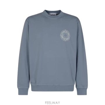 인더샵 STONE ISLAND 스톤아일랜드 네이비 스웨트셔츠