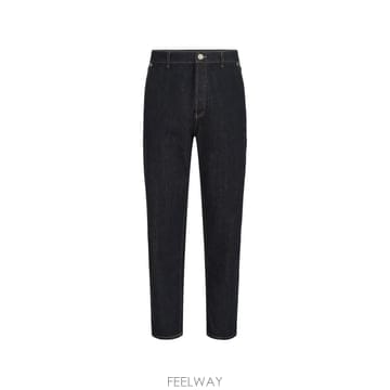 Brunello Cucinelli ���Ϲ�� ���ڷ� ��ġ�ڸ� no fade denim iconic fit trousers���Ϲ�� ���ڷ� ��ġ�ڸ� no fade denim iconic fit tr