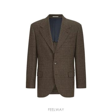 Brunello Cucinelli 26FW ���ڷ� ��ġ�ڸ� ��Ʈ ���� MV4668BTC7 C016 BROWN BLACK26FW ���ڷ� ��ġ�ڸ� ��Ʈ ���� MV4668BTC7 C016 BROWN