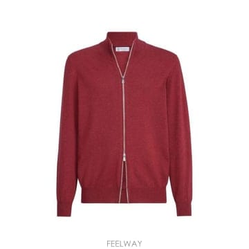 Brunello Cucinelli 26FW ���ڷ� ��ġ�ڸ� ĳ�ù̾� ���̳� ���� ����� M2200106 CDE54 RED26FW ���ڷ� ��ġ�ڸ� ĳ�ù̾� ���̳� ���� ����� M22