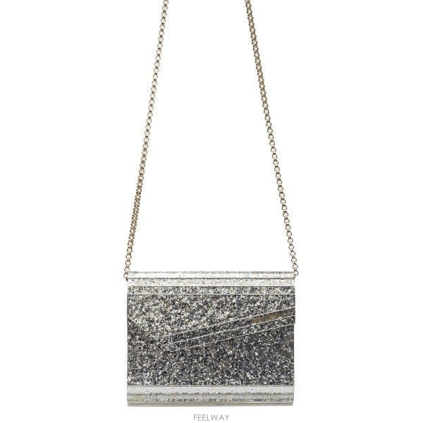 Jimmy Choo 26 F/W ������ ĵ�� �۸��� Ŭ��ġ CANDYCHAMPAGNE B013234057526 F/W ������ ĵ�� �۸��� Ŭ��ġ CANDYCHAMPAGNE B01323