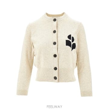 26 F/W 이자벨 마랑 ETOILE NEWTON 코튼 & 울 가디건 B0132340780