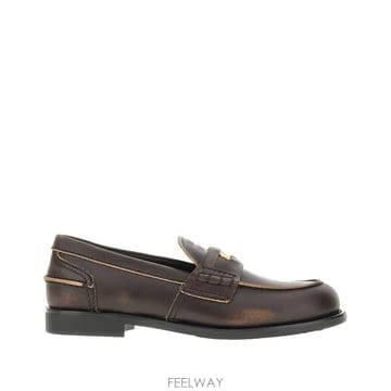 26 F/W 미우미우 빈티지 이펙트 레더 페니 로퍼 5D773DF02 B0132341242