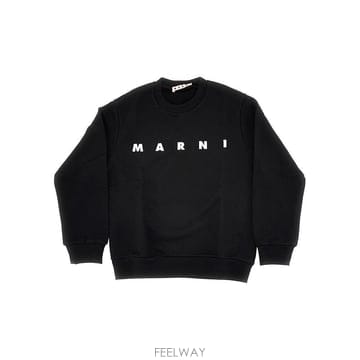 26 F/W 마르니 로고 프린트 크루넥 맨투맨 KIDS (KIDS 상 B0132345855