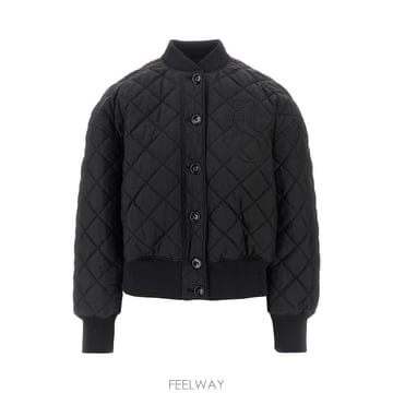 25 F/W 질샌더 DIAMONDQUILTED 트윌 패딩 봄버 자켓  B0132348589