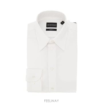 25 F/W 엠포리오 아르마니 모던 핏 텍스처 코튼 셔츠 EM0001 B0132349102