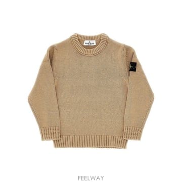 25 F/W 스톤 아일랜드 코튼 크루넥 스웨터 (KIDS 상품) K2 B0132349789