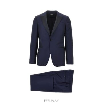 26 S/S 제냐 울 & 모헤어 이브닝 테일러 수트 282KGQ412 B0132352445