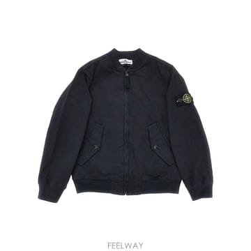 26 S/S 스톤 아일랜드 코튼 자켓 WITH 로고 뱃지 (KIDS  B0132352622