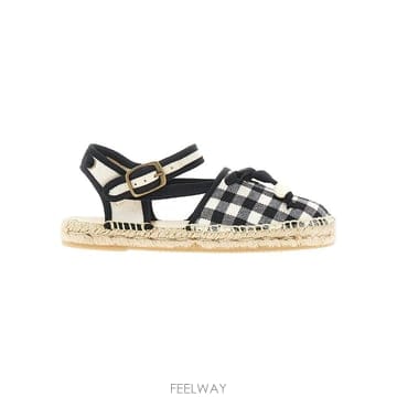 26 S/S 봉쁘앙 EVILA 체크 코튼 에스파듀 (KIDS 상품)  B0132352782