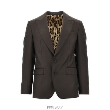 26 S/S 돌체 앤 가바나 시칠리아 라이트 울 싱글브레스트 자켓 G B0132353211