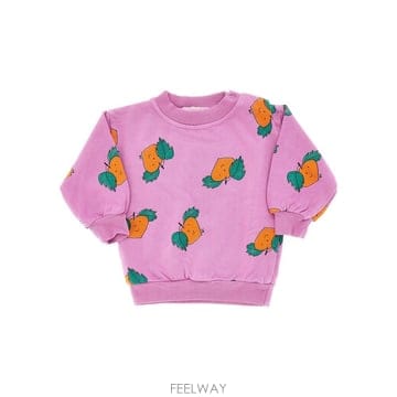 26 S/S 보보쇼즈 TANGERINE 크루넥 맨투맨 KIDS (KI B0132353220