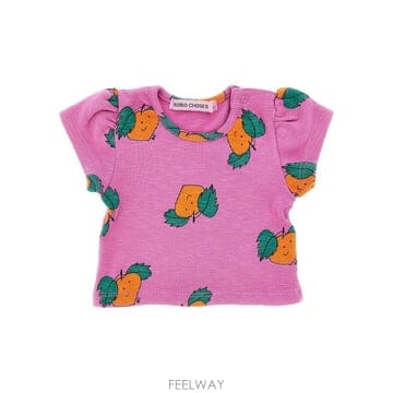 26 S/S 보보쇼즈 TANGERINE 리브드 티셔츠 KIDS (KI B0132353246