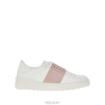 26 F/W 발렌티노 오픈 레더 스니커즈 8W2S0781834 B0132353351
