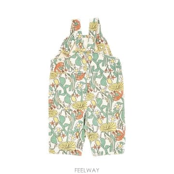 26 S/S 보보쇼즈 코튼 오버올 WITH 플로랄 프린트 KIDS ( B0132353394