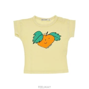 26 S/S 보보쇼즈 CURIOUS TURNIP 티셔츠 KIDS (K B0132353477