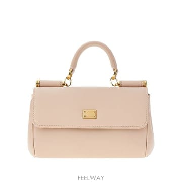 26 F/W 돌체 앤 가바나 PLONGE 레더 마이 시실리 백 BB7 B0132353931
