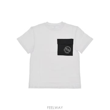 26 S/S 스텔라 맥카트니 티셔츠 WITH 립스탑 포켓 KIDS ( B0132353994