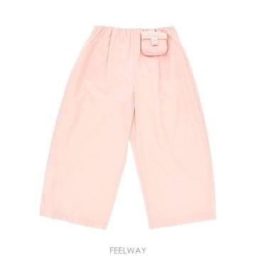 26 S/S 펜디 포플린 팬츠 WITH 바게트 파우치 KIDS (KI B0132354599
