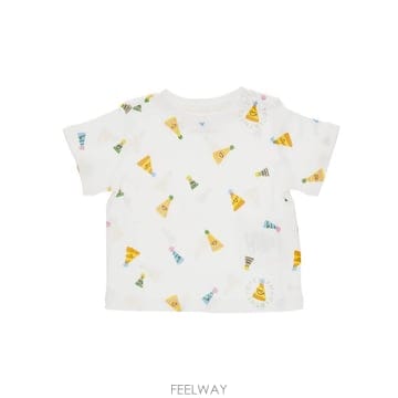 26 S/S 스텔라 맥카트니 파티 모자 프린트 티셔츠 KIDS (KI B0132354911