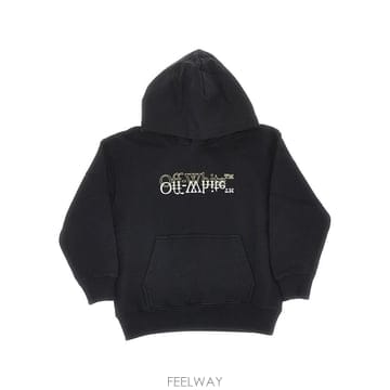 26 S/S 오프화이트 더블 로고 프린트 후드 (KIDS 상품) 44 B0132354985