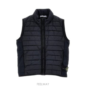 26 S/S 스톤 아일랜드 인조닐 나일론 메탈 패딩 베스트 (KIDS B0132355245