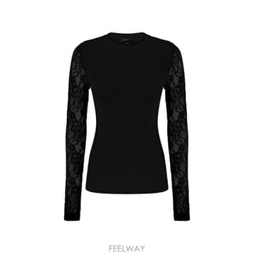 PINKO 26FW ���� ���� Ƽ���� 107524 A3K6Z99 Black26FW ���� ���� Ƽ���� 107524 A3K6Z99 Black