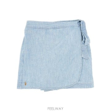26 S/S 랄프로렌 라이트 데님 SKORT KIDS (KIDS 상품 B0132355360