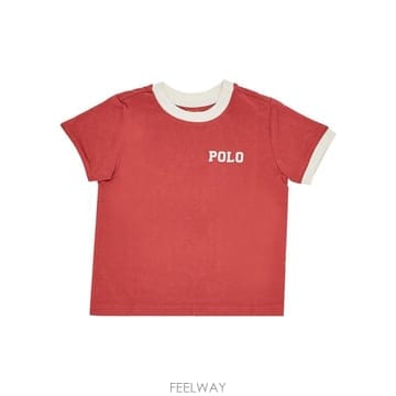 26 S/S 랄프로렌 저지 티셔츠 WITH 로고 엠브로이드 KIDS  B0132355377