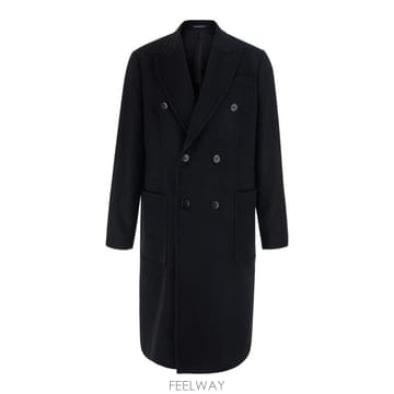 26FW 엠포리오 아르마니 코트 EM000350TE23341UC001 Black