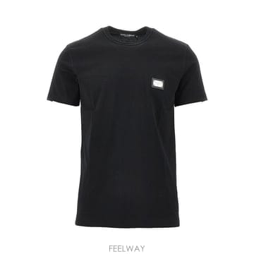 26 F/W 돌체 앤 가바나 로고 플레이드 티셔츠 G8PT1TN000 B0132355443