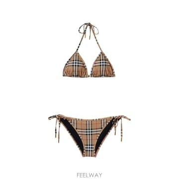 26 F/W 버버리 비키니 WITH 체크 모티프 8009008A514 B0132355466
