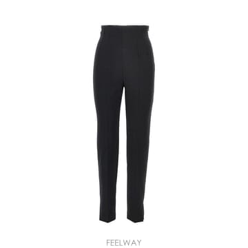 26 F/W 엠포리오 아르마니 스트레치 크레페 슬림 핏 팬츠 EW00 B0132361119