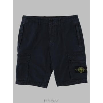 27SS 스톤 아일랜드 숏팬츠 M1S15L100019 S00WAV0120 BLUE