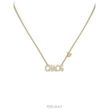 비비안웨스트우드 Chaos pendant necklace 12371399147784 TP725875651