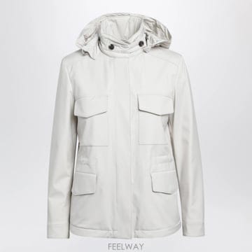 [T56]로로피아나 FAQ0513NY Grey 여성 자켓 아우터