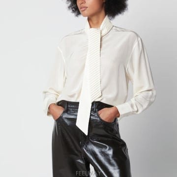 Victoria Beckham [T56]���丮�ƺ��� 1426WSH007718ASI White ���� ���� ���� ����콺[T56]���丮�ƺ��� 1426WSH007718ASI White ���� ���� ��